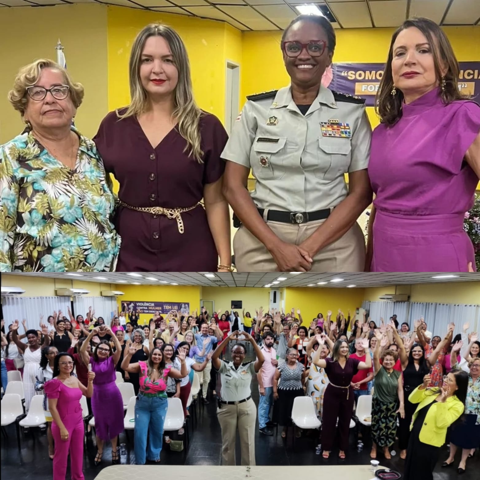 BANCADA FEMININA DA CÂMARA DE GUANAMBI, PARTICIPA DO SEMINÁRIO DE ENCERRAMENTO DA CAMPANHA “MULHER: A HISTÓRIA DE CADA UMA, O ORGULHO E DE TODAS NÓS!”