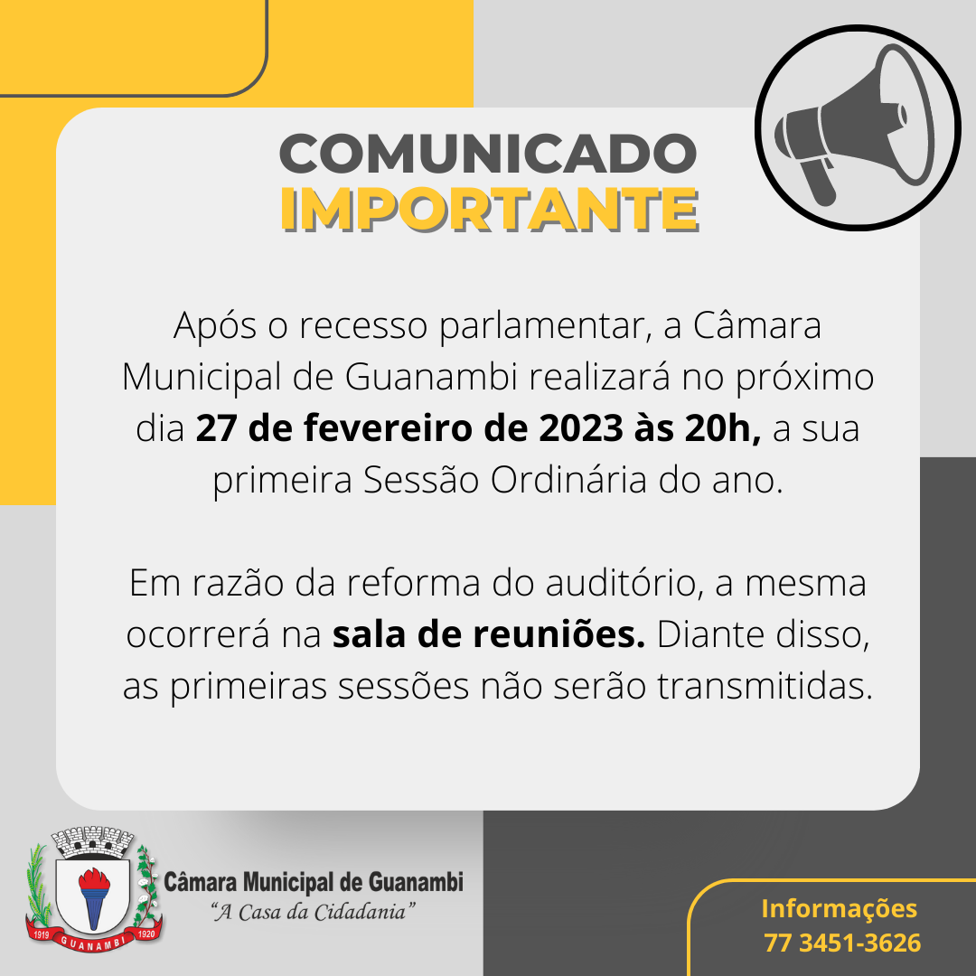 COMUNICADO