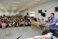 O LEGISLATIVO DO MUNICÍPIO FEZ-SE PRESENTE NA CERIMÔNIA DE ABERTURA DA FEIRA DE SAÚDE DO CENTENÁRIO.